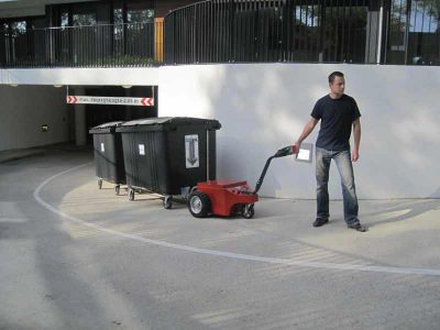 Attache pour conteneur à déchets - Attaches poubelles et contenaires