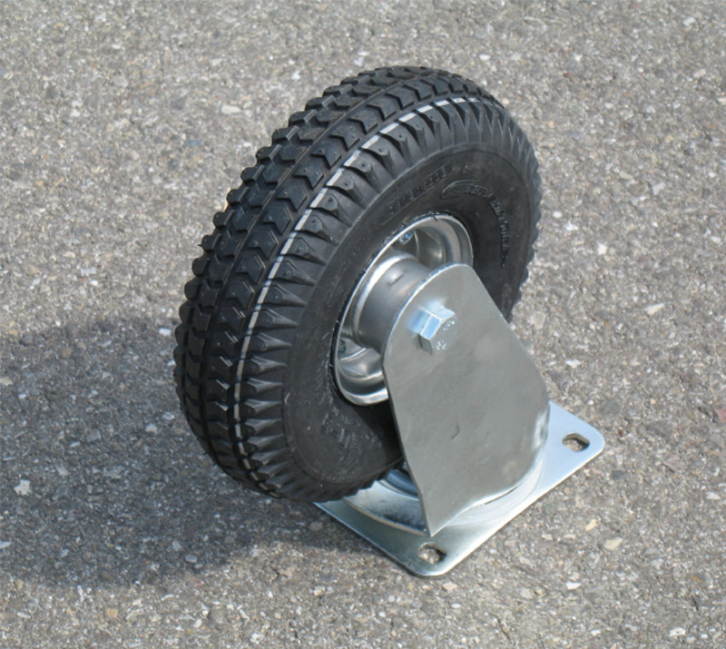 Roue pivotante gonflable pour tracteur pousseur électrique - Multi